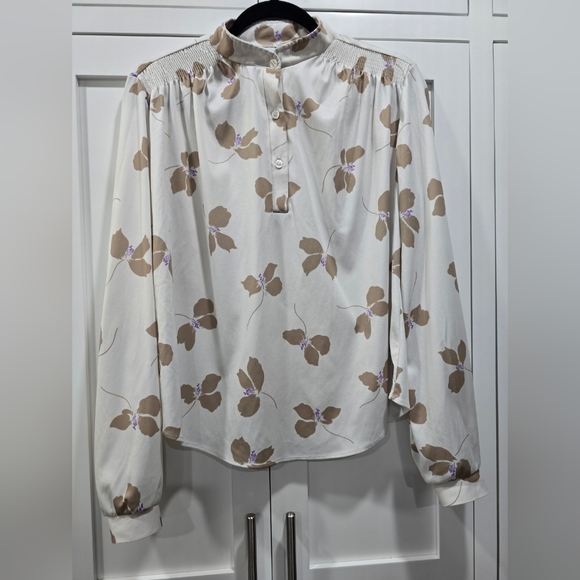 🤍Vintage Cricket Lane Long Sleeve Blouse – Size Large - Picture 1 of 13